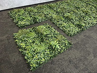 10m2 wanddecoratie kunstplant 'forest' ongebruikt - afbeelding 10 van  26