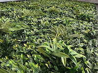 10m2 wanddecoratie kunstplant 'forest' ongebruikt - afbeelding 16 van  26