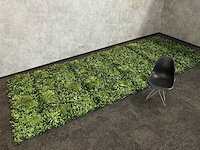 10m2 wanddecoratie kunstplant 'forest' ongebruikt - afbeelding 1 van  26