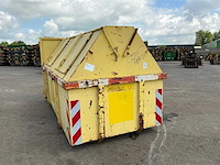 10m3 afvalcontainer gesloten - afbeelding 4 van  4