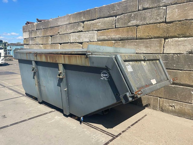 10m3 container met hydraulische klep - afbeelding 1 van  10