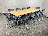 10p nestelbare conferentieset 260x110 - afbeelding 6 van  13