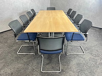 10p nestelbare conferentieset 260x110 - afbeelding 9 van  13