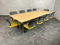 10p nestelbare conferentieset 260x110 - afbeelding 6 van  13