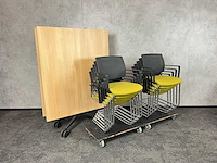10p nestelbare conferentieset 260x110 - afbeelding 7 van  13