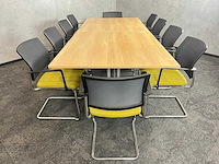 10p nestelbare conferentieset 260x110 - afbeelding 9 van  13