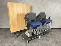10p nestelbare conferentieset 260x110 - afbeelding 7 van  13
