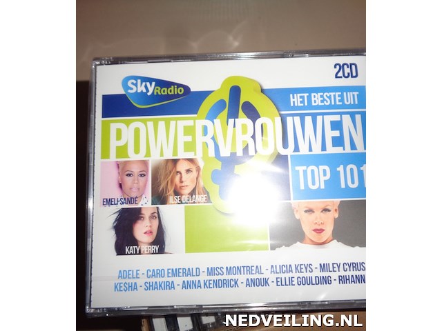 10x 2cd skyradio power vrouwen - afbeelding 2 van  5