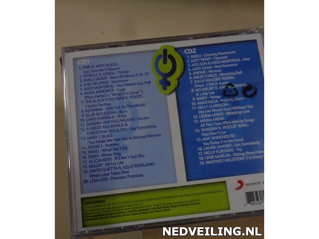 10x 2cd skyradio power vrouwen - afbeelding 5 van  5