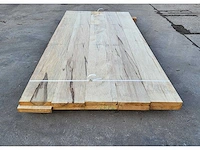10x afrikaans eiken 30 x 205 mm, lengte 245 cm