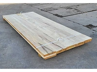 10x afrikaans eiken 30 x 205 mm, lengte 245 cm - afbeelding 2 van  5