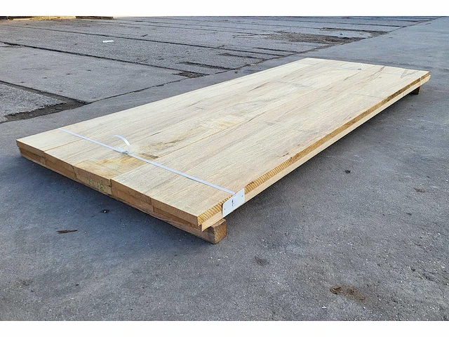 10x afrikaans eiken 30 x 205 mm, lengte 245 cm - afbeelding 5 van  5
