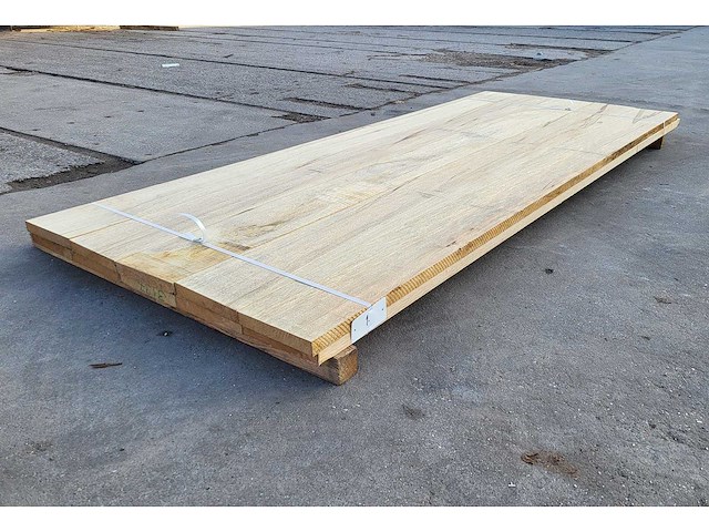 10x afrikaans eiken 30 x 205 mm, lengte 245 cm - afbeelding 5 van  5