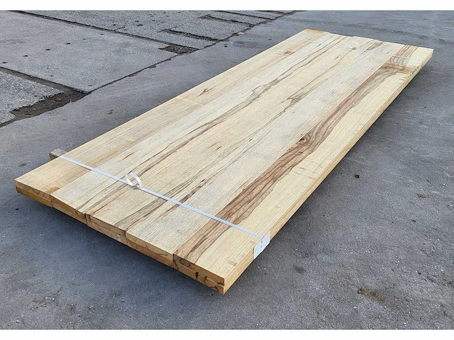 10x afrikaans eiken 30 x 205 mm, lengte 275 cm - afbeelding 2 van  5