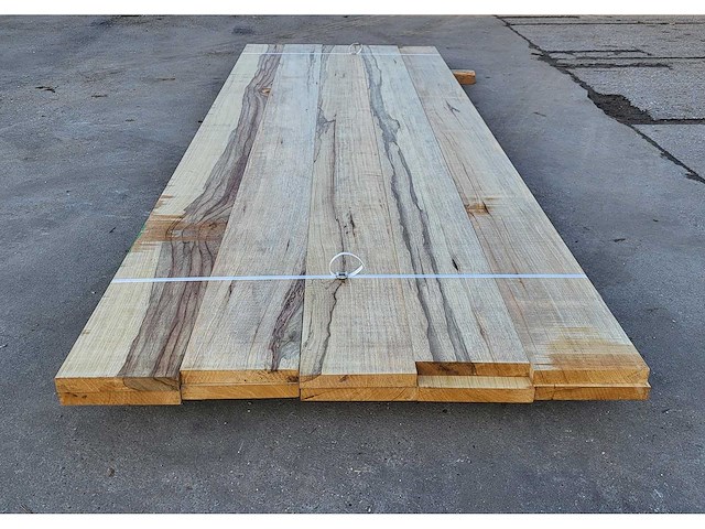 10x afrikaans eiken 30 x 205 mm, lengte 275 cm - afbeelding 1 van  5