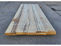 10x afrikaans eiken 30 x 205 mm, lengte 275 cm