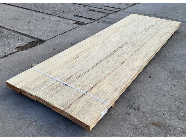 10x afrikaans eiken 30 x 205 mm, lengte 275 cm - afbeelding 4 van  4