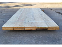 10x afrikaans eiken 30 x 205 mm, lengte 275 cm - afbeelding 3 van  4