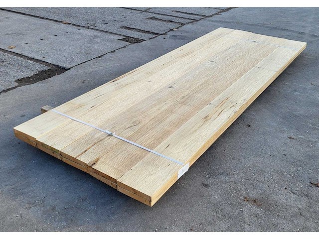 10x afrikaans eiken 30 x 205 mm, lengte 275 cm - afbeelding 4 van  4