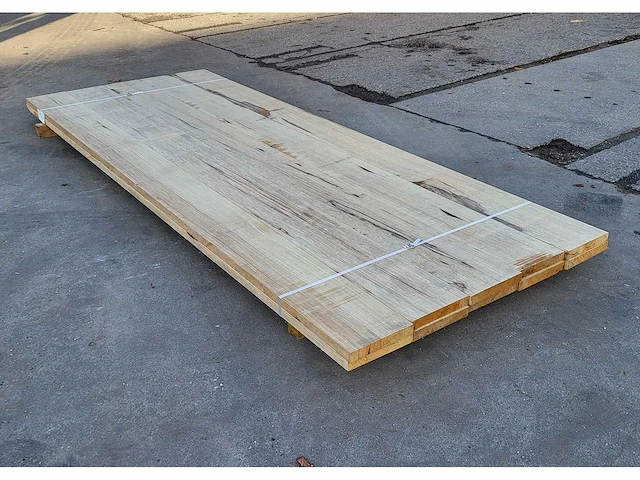 10x afrikaans eiken 30 x 205 mm, lengte 305 cm - afbeelding 2 van  4