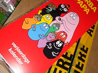10x barbapapa verjaardags kalender - afbeelding 1 van  3