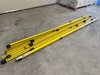 10x bevestigingsbeugel voor zonnepanelen sunbeam, lengte ca 225cm