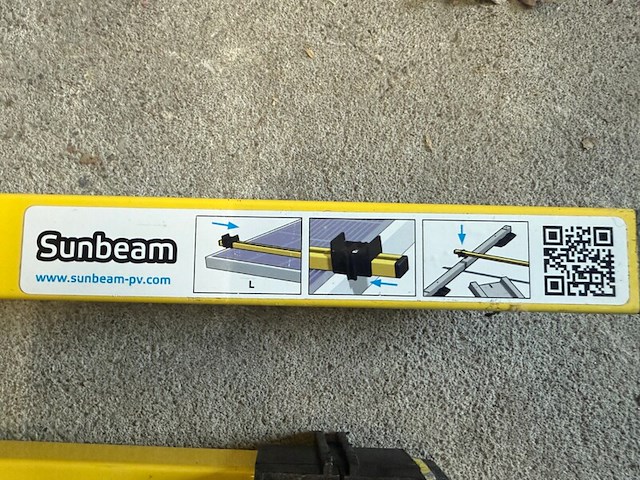 10x bevestigingsbeugel voor zonnepanelen sunbeam, lengte ca 225cm - afbeelding 5 van  6