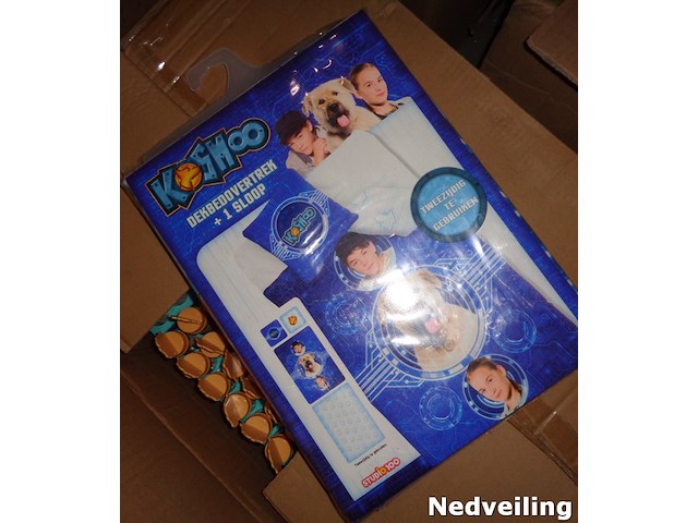 10x dekbedovertrek met sloop studio 100 kosmoo - afbeelding 1 van  3