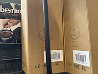 10x design tafellamp verschillende kleuren wit licht, dimbaar en oplaadbaar usb-c - afbeelding 2 van  5