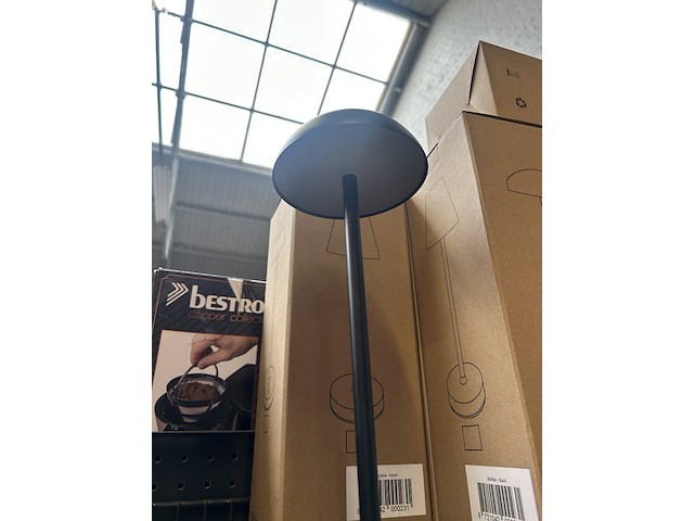 10x design tafellamp verschillende kleuren wit licht, dimbaar en oplaadbaar usb-c - afbeelding 3 van  5