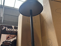 10x design tafellamp verschillende kleuren wit licht, dimbaar en oplaadbaar usb-c - afbeelding 3 van  5