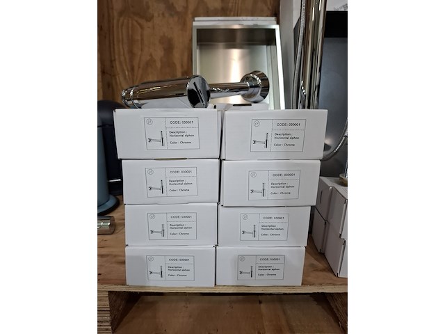 10x designsifon chroom - afbeelding 4 van  5