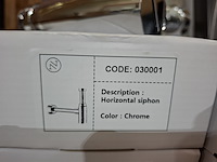 10x designsifon chroom - afbeelding 5 van  5