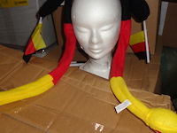 10x diadeem voetbal - afbeelding 1 van  3