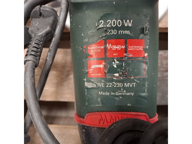 10x divers accu/elektrisch gereedschap metabo, diverse modellen - afbeelding 18 van  28