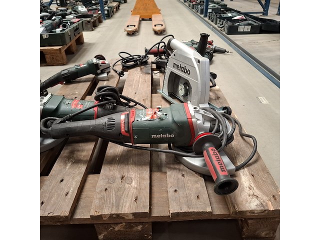 10x divers accu/elektrisch gereedschap metabo, diverse modellen - afbeelding 19 van  28