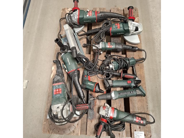 10x divers accu/elektrisch gereedschap metabo, diverse modellen - afbeelding 2 van  28