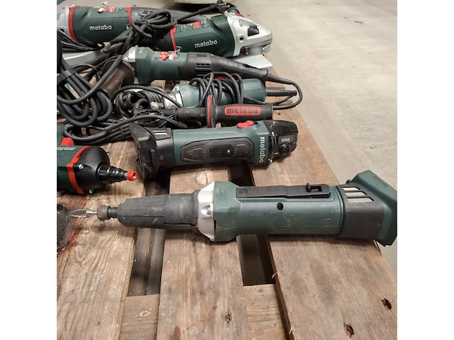 10x divers accu/elektrisch gereedschap metabo, diverse modellen - afbeelding 4 van  28