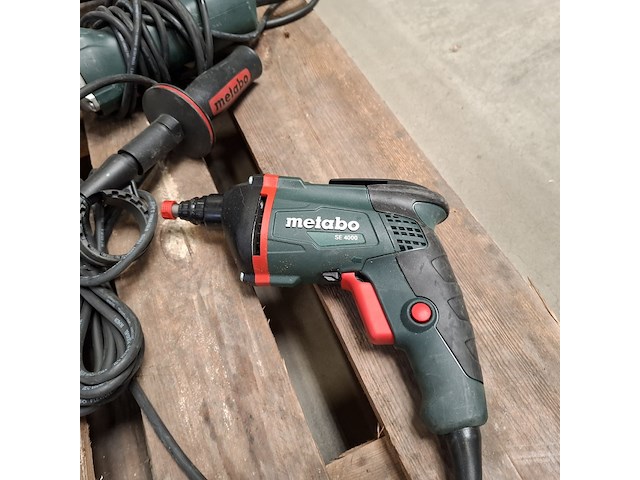 10x divers accu/elektrisch gereedschap metabo, diverse modellen - afbeelding 9 van  28