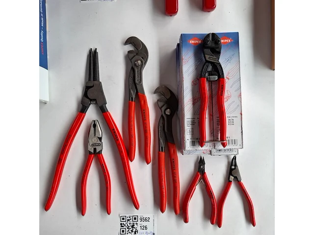 10x diverse tangen knipex - afbeelding 1 van  5