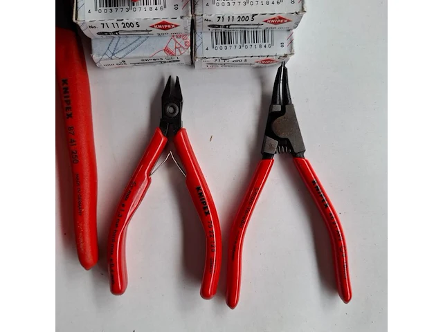 10x diverse tangen knipex - afbeelding 2 van  5