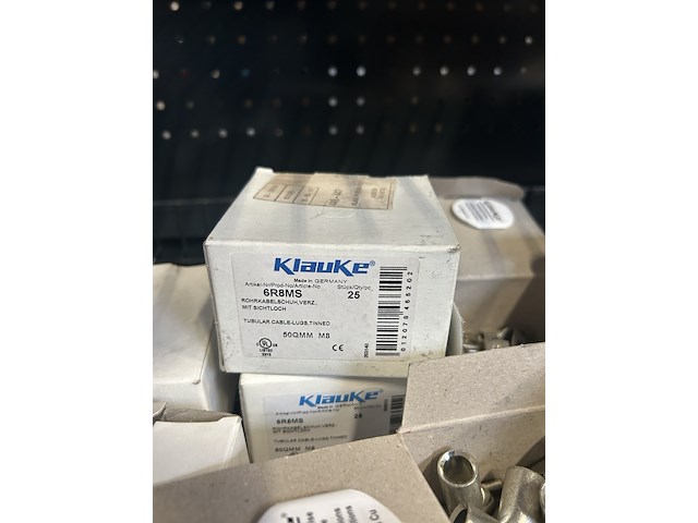 10x doos kabelschoen klauke - afbeelding 5 van  8