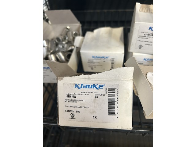 10x doos kabelschoen klauke - afbeelding 6 van  8