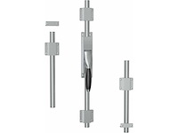 (10x) espagnolet loftdeur - jaren '30 - nikkel matt - afbeelding 1 van  1