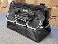 10x gereedschapstas zwart - afbeelding 1 van  5