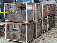 10x gitterbox met diverse dakpannen