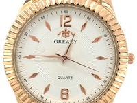 10x grealy d'oro blanco heren horloge - afbeelding 1 van  1