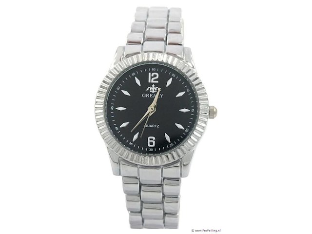 10x grealy granite silver dames horloge - afbeelding 1 van  1