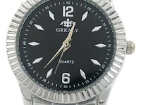 10x grealy granite silver dames horloge - afbeelding 1 van  1