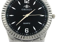 10x grealy granite silver heren horloge - afbeelding 1 van  1